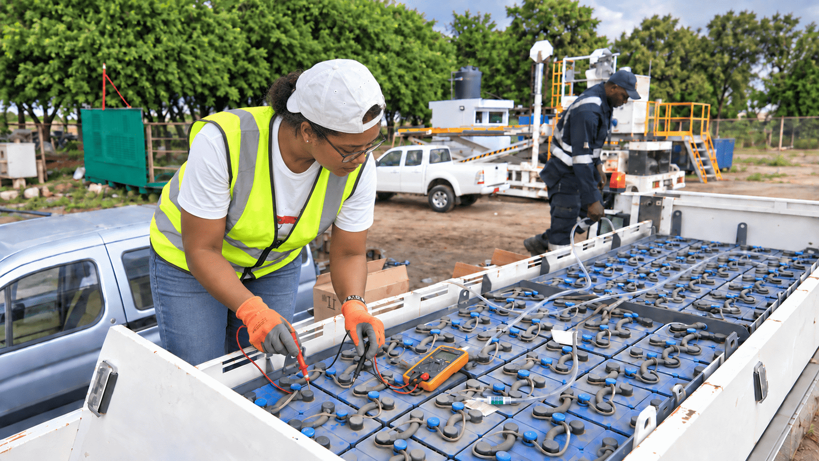 Contrôle qualité d'un parc de batteries régénérées